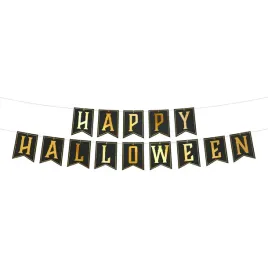 girlanda-baner-flagi-choragiewki-happy-halloween-czarno-zloty-250cm