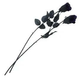 roza-czarna-z-brokatem-fioletowym-sztuczny-kwiat-mroczny-dekoracja-42cm