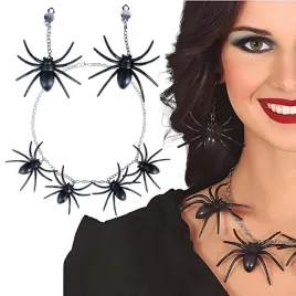 zestaw-naszyjnik-i-kolczyki-pajaki-czarne-przebranie-wiedzma-na-halloween