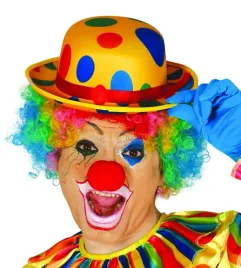 melonik-kapelusz-klauna-wielokolorowy-w-kropki