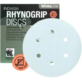 indasa-white-line-rhynogrip-papier-krazki-scierne-na-rzep-p100-150mm-6h