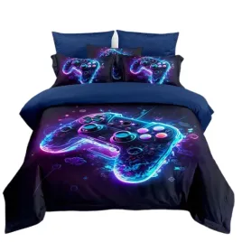 posciel-komplet-160x200-3d-pad-gaming-3cz-dla-gracza-poszwa-2-poduszki
