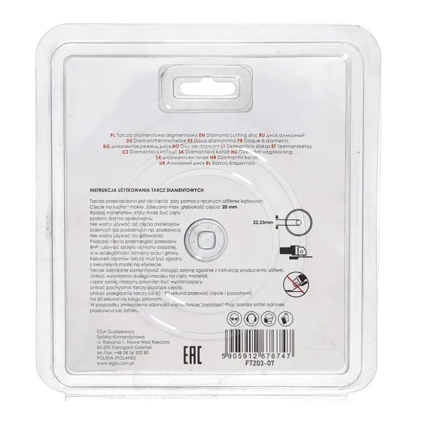 faster-tools-tarcza-diamentowa-segmentowa-125-x-22-stan-nowy-kod-producenta-674