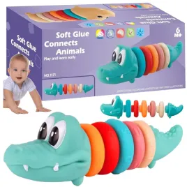 gumowe-klocki-sensoryczne-do-ukladania-zabawka-do-kapieli-krokodyl-7-elem