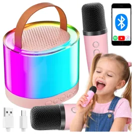 mini-zestaw-do-karaoke-2-szt-mikrofony-glosnik-bezprzewodowy-dla-dzieci