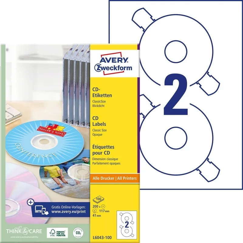 etykiety-a4-avery-cd-dvd-biale-matowe-100