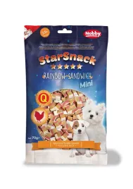 przysmak-dla-psa-starsnack-soft-chicken-rainbow-samdwich-nobby-70g