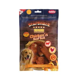przysmak-dla-psa-starsnack-chicken-n-beef-roll-nobby-180-g
