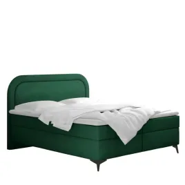 lozko-kontynentalne-valentino-materac-180x200-tkanina-noel-zielony