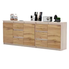 komoda-sonoma-wotan-6-szuflad-3-drzwi-duza-komoda-200-cm-zestaw-do-salonu