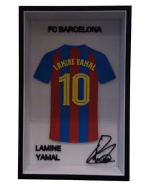 ramka-3d-koszulka-pilkarska-yamal-lamine-fc-barcelona-prezent-kibic