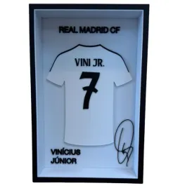 ramka-3d-koszulka-pilkarska-vinicius-junior-real-madrid-cf-3d