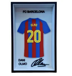 ramka-3d-koszulka-pilkarska-dani-olmo-fc-barcelona