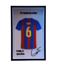 ramka-3d-koszulka-pilkarska-pablo-gavira-gavi-fc-barcelona
