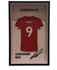 ramka-3d-koszulka-pilkarska-alexander-isak-liverpool-fc