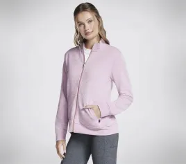 bluza-damska-skechers-go-walk-everywhere-full-zip-hoodless-rozowa-w3ja261