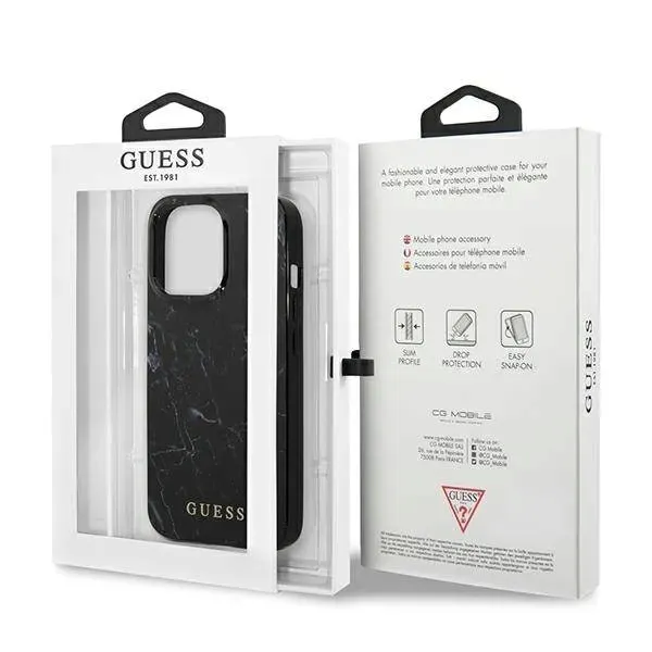 plecki-guess-do-apple-iphone-13-pro-max-guess-marble-czarny-material-tworzywo-sztuczne