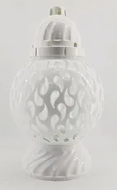 znicz-lampion-glamur-kula-plomyk-mala-bialy