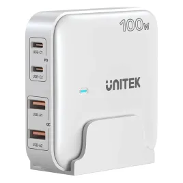 unitek-ladowarka-biurkowa-gan-100w-2xusb-a-2xusb-c