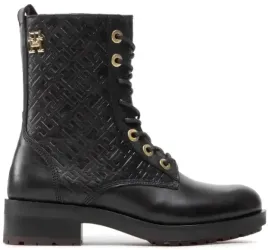 botki-damskie-tommy-hilfiger-r-39-skorzane-trzewiki-trapery-kozaki-25-cm