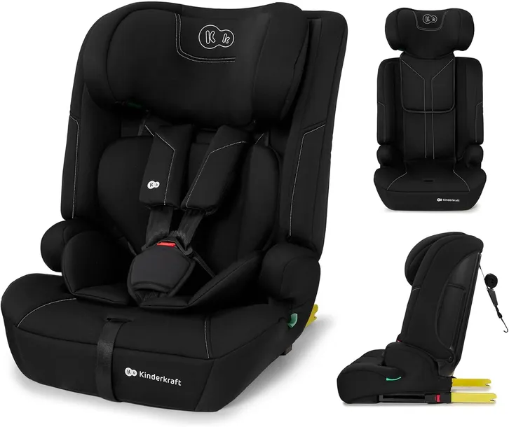 Kinderkraft SAFETY FIX 3 PRO FOTELIK 9-36 KG ISOFIX Top Tether H-Guard+SPS