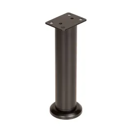 nozka-meblowa-regulowana-18-30-cm-czarna-prosta-metalowa-noga-do-szafek