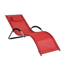 lezak-ogrodowy-skladany-z-poduszka-czerwony-metalowy-165x56-cm-120-kg