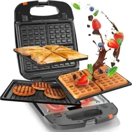 opiekacz-grill-toster-gofrownica-multifunkcyjny-duronic-swm60-1200w-3w1