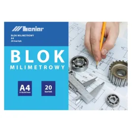 papier-milimetrowy-w-bloku-a4-leniar-20-ark