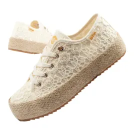 lee-cooper-buty-sportowe-damskie-koronkowe-trampki-bezowe-platforma-40