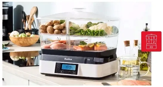 parowar-amica-pt-4011-11l-1800w-7-programow-lcd-liczba-pojemnikow-3