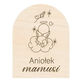 drewniana-tabliczka-z-napisem-aniolek-mamusi