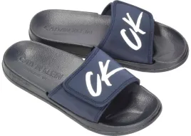 calvin-klein-klapki-km0km00499-39-40-velcro-slide