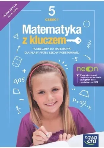 Matematyka z kluczem 5/1 NEon Podręcznik