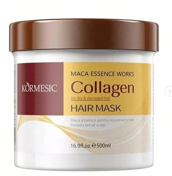 Maska do suchych i zniszczonych włosów Maca Essence Works KORMESIC 500ml