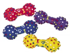 winylowa-zabawka-dla-psa-nobby-hantel-w-lapki-z-wypustkami-17cm