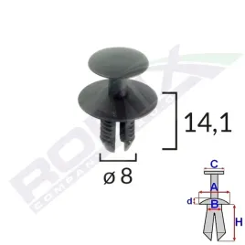 spinka-tapicerska-kolek-romix-c10032-1szt