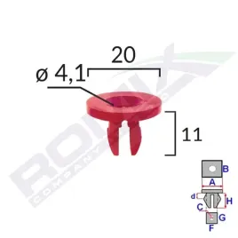 spinka-tapicerska-kolek-romix-a82020-1szt