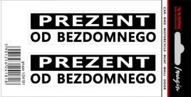 naklejka-na-samochod-prezent-od-bezdomnego-avisa