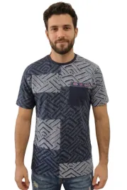 koszulka-desigual-patchwork-indygo-unisex