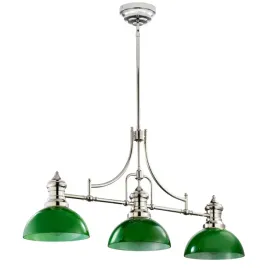 lampa-sufitowa-platino-srebrna-zielony-klosz-3xe27-eleganckie-nad-stol-ip20