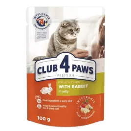 club-4-paws-premium-dla-kotow-krolik-w-galaretce-100g