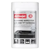 activejet-aoc-302-chusteczki-do-matryc-lcd-100-szt