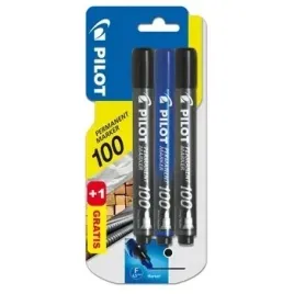 pilot-marker-permanentny-sca-100-1xczarny-1xniebieski-1xczarny-gratis