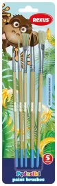 beniamin-rexus-kids-zestaw-pedzli-z-naturalnego-wlosia-5-sztuk-5-rozmiarow