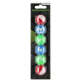 magnesy-tablicowe-starpak-football-30-mm-zestaw-6-sztuk