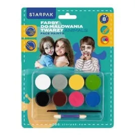 starpak-farby-do-malowania-twarzy-i-ciala-animal-8-kolorow-zestaw