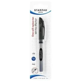 dlugopis-zamykany-starpak-writo-meter-czarny-07-mm-srebrno-czarny