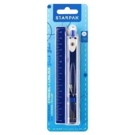 starpak-zestaw-geometryczny-cyrkiel-metalowy-i-linijka-15-cm-navy-blue