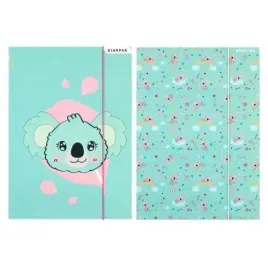 teczka-szkolna-z-gumka-a4-starpak-koala-mix-laminowana-320x229mm